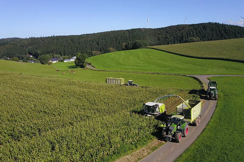 Silage Einfahren