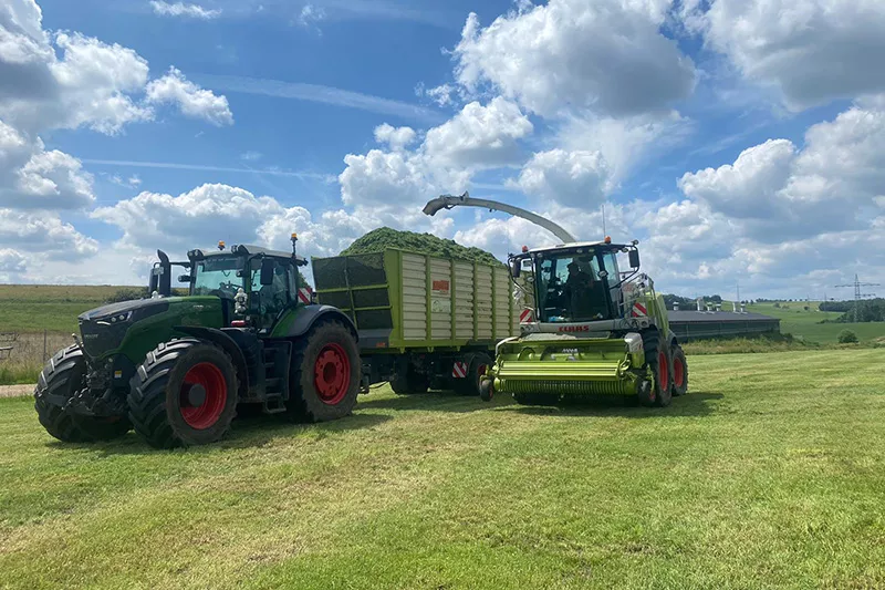 Silage Einfahren